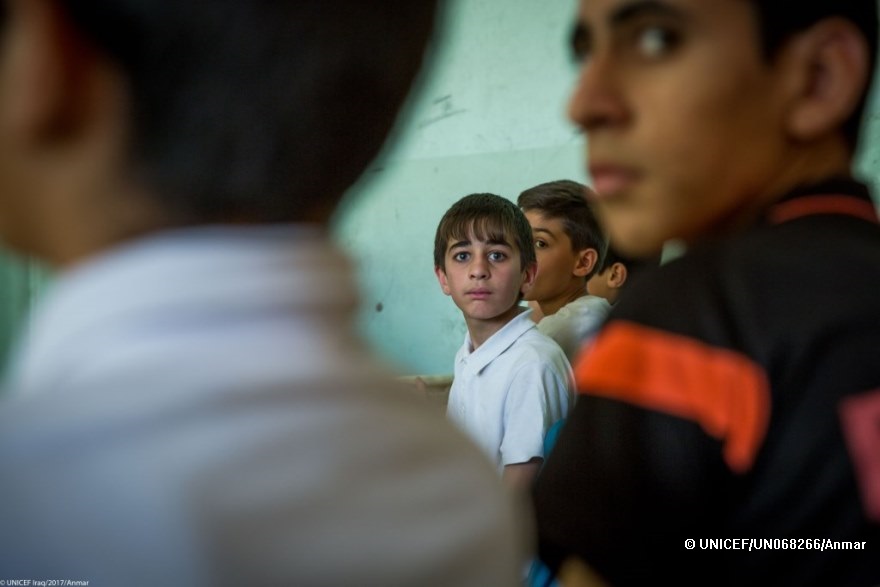 Sin escapatoria: más de 5 millones de niños necesitan ayuda humanitaria urgente en Irak