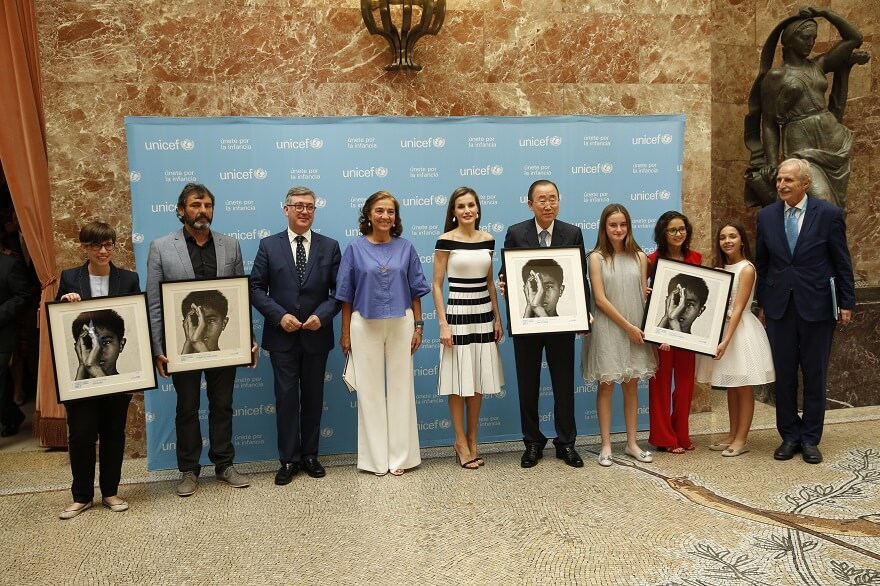 Ban Ki-moon, Escuelab, Proactiva Open Arms y Pulseras Candela reciben los Premios UNICEF España 2017