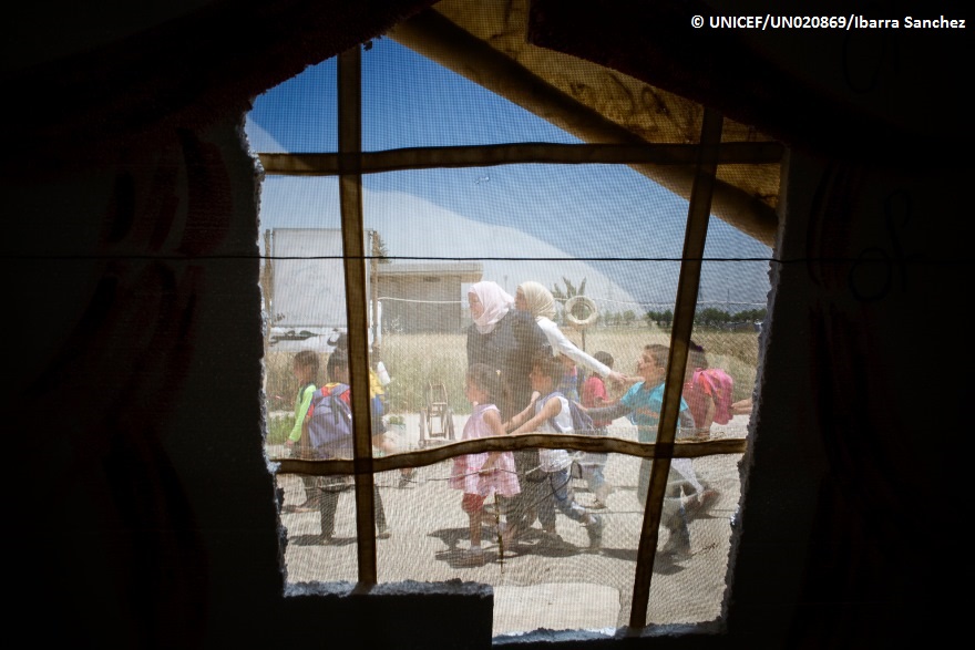 535 millones de niños viven en países afectados por conflictos o desastres naturales