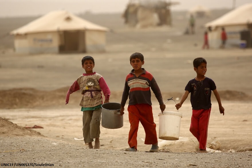 Raqqa: más de 40.000 niños están en la línea de fuego mientras el combate se intensifica