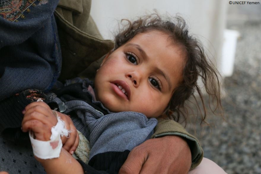 Yemen: el cólera ha convertido en un desastre la situación de los niños