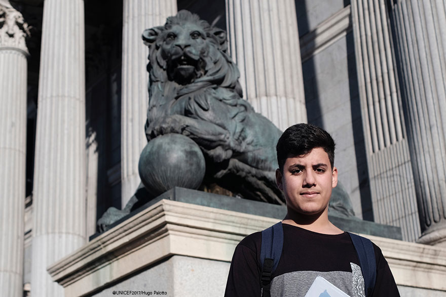 Los niños en el Congreso: Zacaria