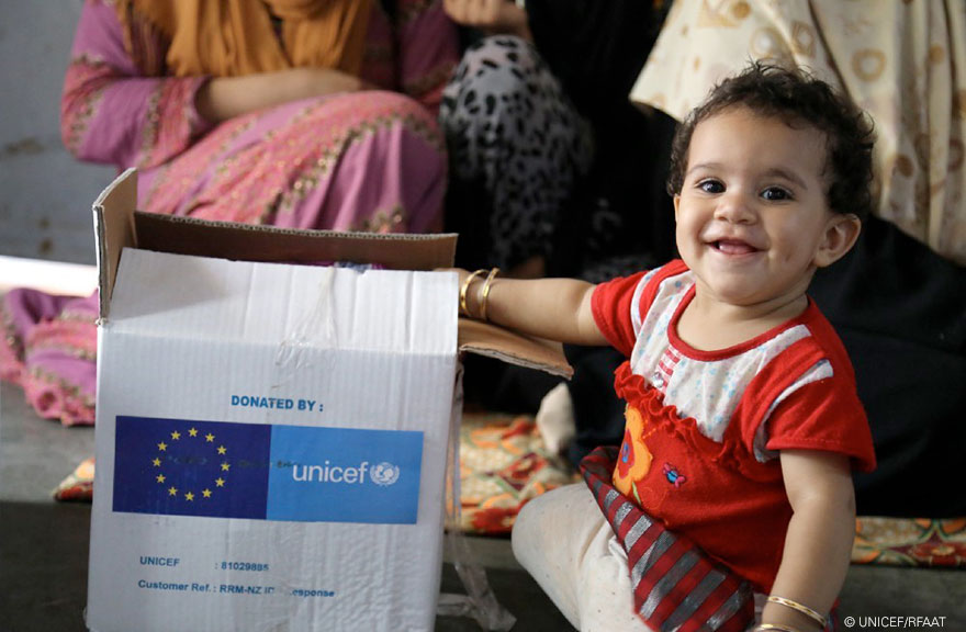 Ayuda Mosul UNICEF