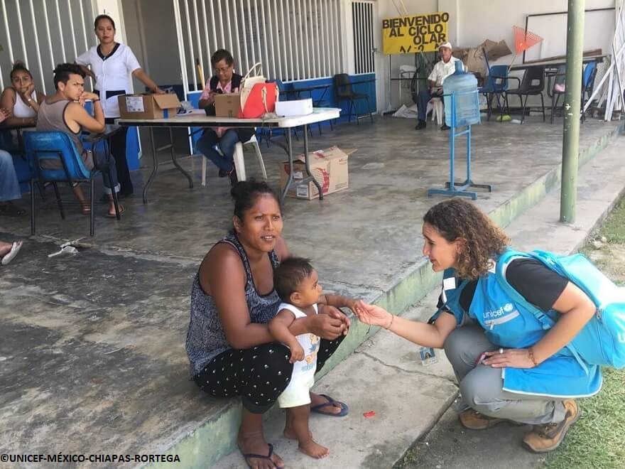 UNICEF intensifica sus esfuerzos tras el segundo terremoto en México y despliega misiones de evaluación rápida en Ciudad de México, Puebla y Morelos