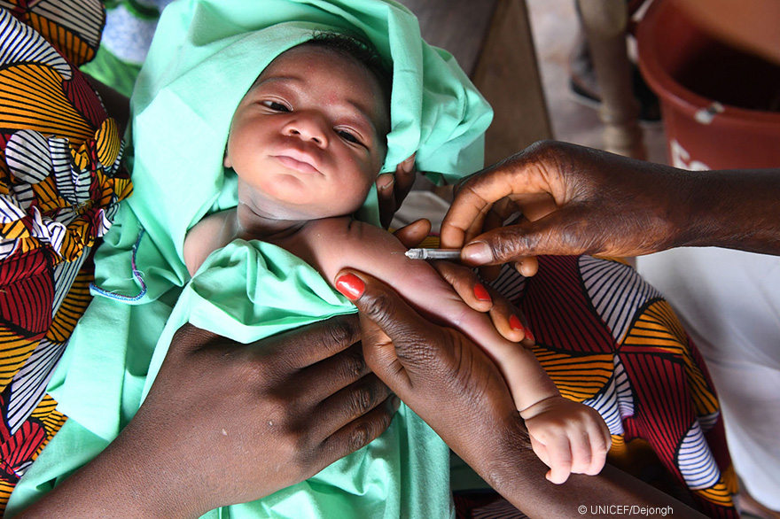 1 de cada 10 niños en el mundo no fueron vacunados en 2016