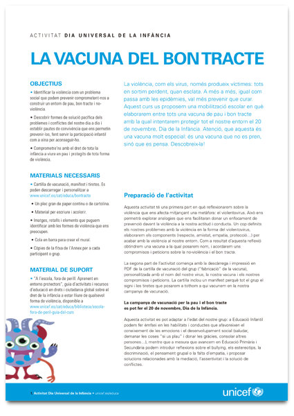 La vacuna del bon tracte