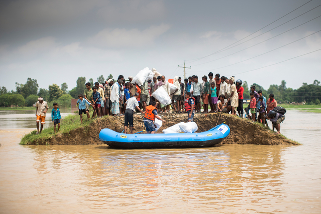 Inundaciones en Nepal, Bangladesh e India