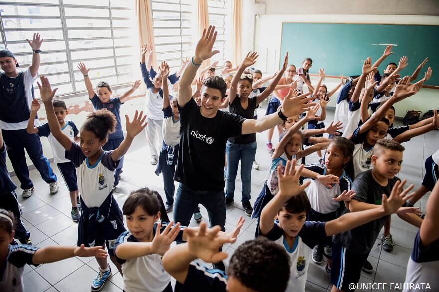 Marc Márquez: “La educación es el motor más potente para la infancia” 