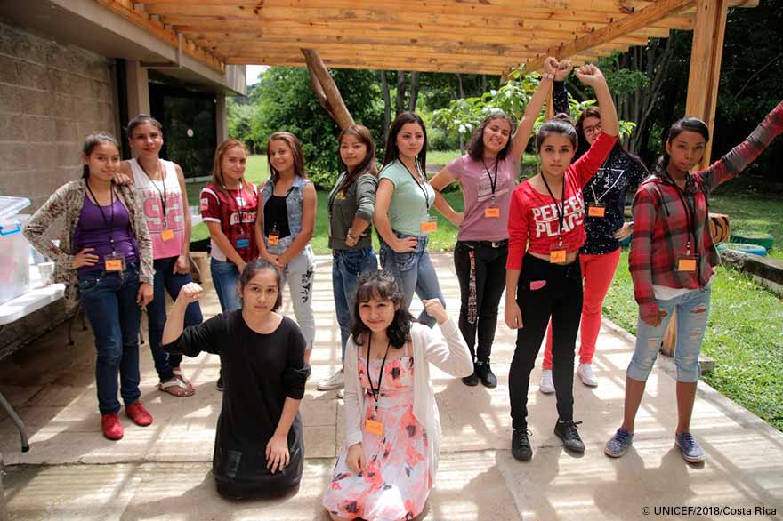 Empoderando a las jóvenes costarricenses