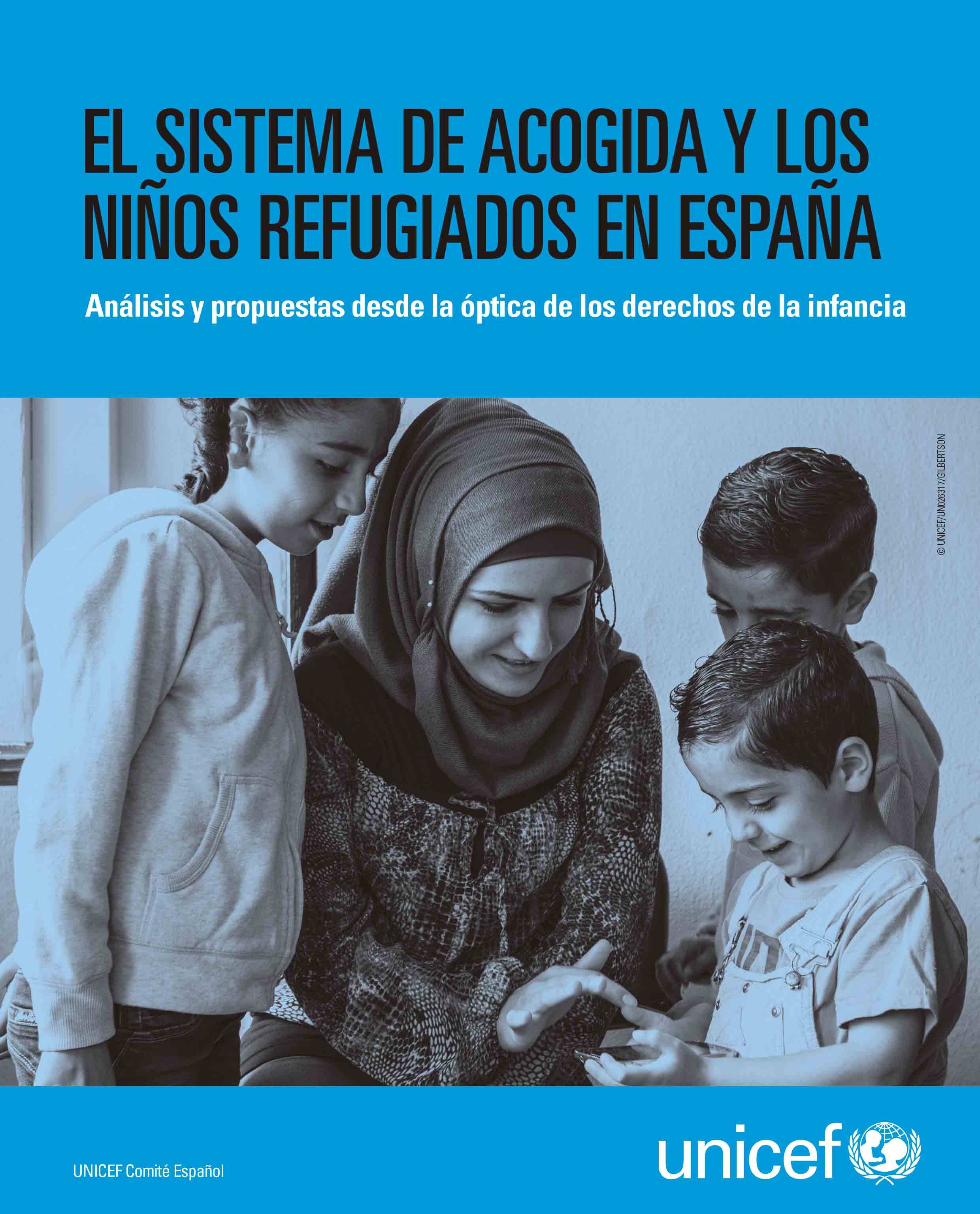 Informe Sistema acogida y ninos refugiados Espana