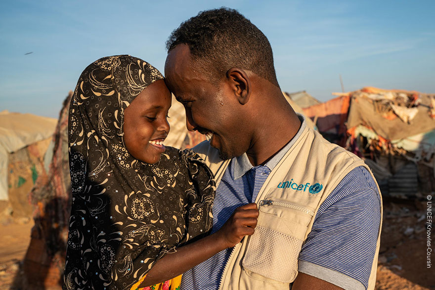 UNICEF ha vacunado a 1 de cada 2 niños del mundo, llevado agua potable a 62 millones de personas y prevenido el matrimonio infantil de casi 5 millones de niñas en 2018