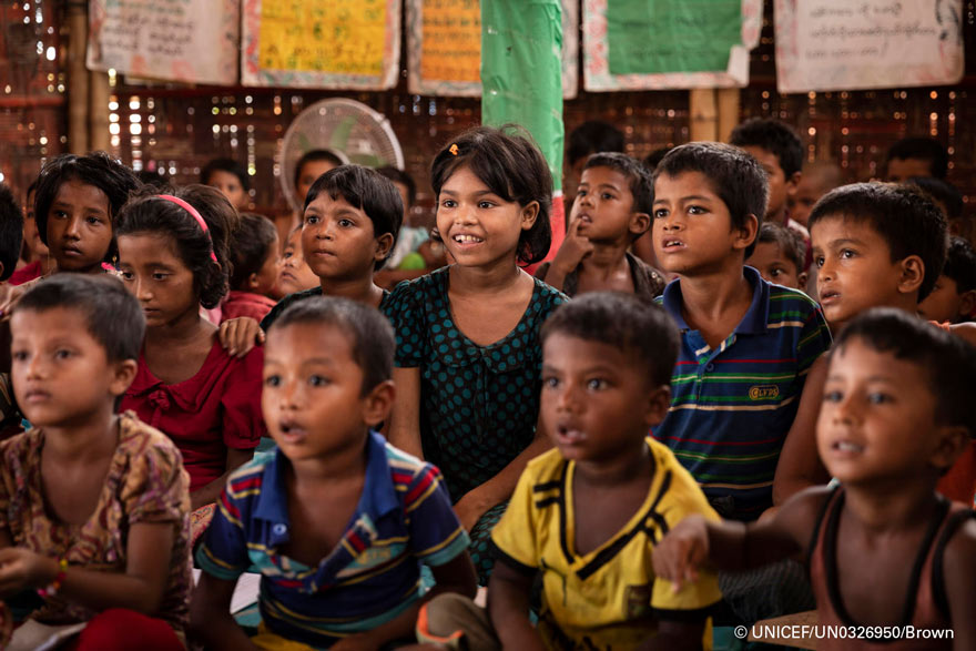Segundo aniversario emergencia Bangladesh_ninos