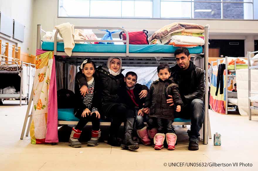 La familia Raslan, de Siria a Alemania