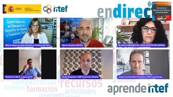 Diálogo: "Derechos de Infancia en los centros educativos"