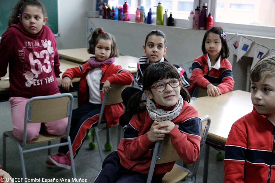 Enfoque de derechos UNICEF en los centros educativos