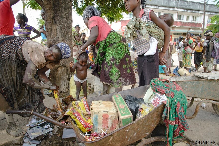 Unos 260.000 niños afectados por el ciclón tropical “Idai” en Mozambique 