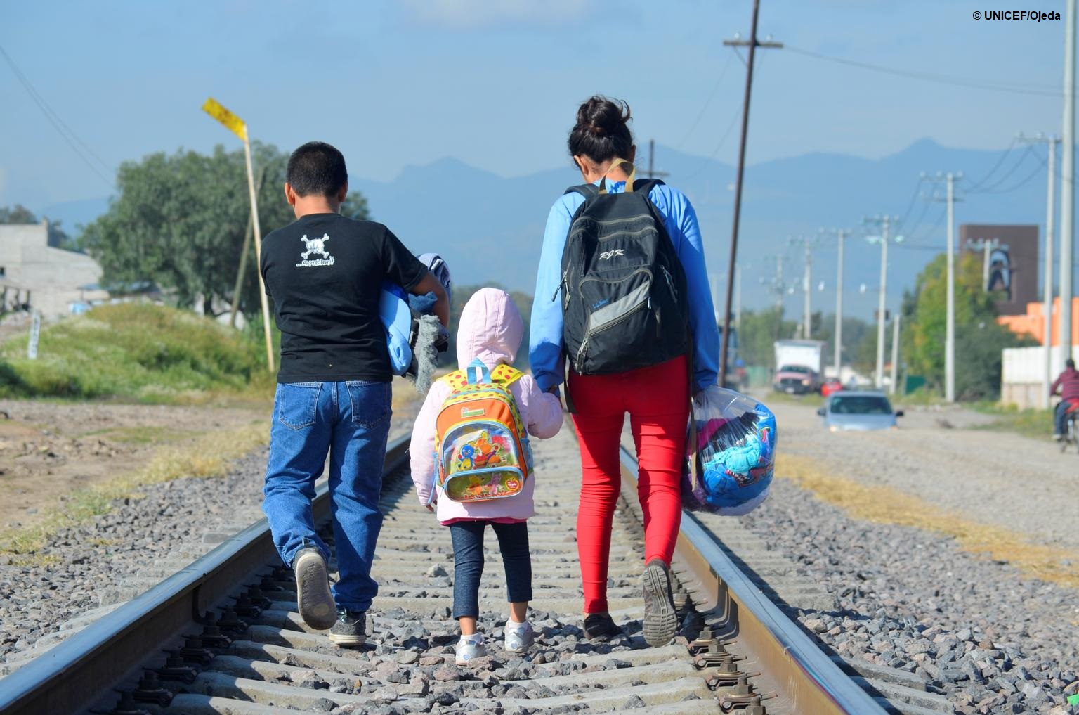 México, niños migrantes EEUU