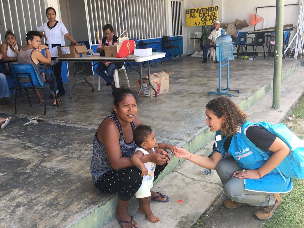 Terremoto en México: respuesta de UNICEF