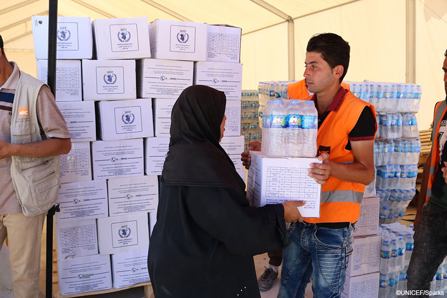 Ninos de Irak: familias rotas