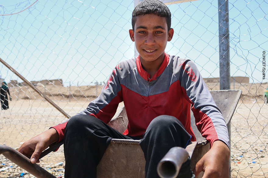 Ninos en Irak: trabajar para sobrevivir