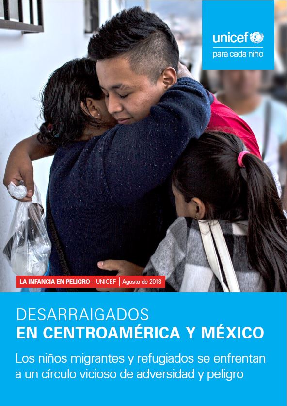Portada informe Desarraigados en Centroamérica y México