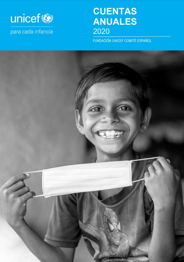 Cuentas Anuales 2020 de UNICEF España.
