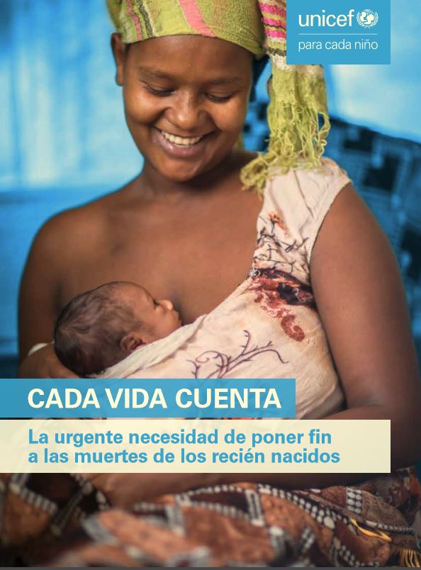 Portada informe mortalidad neonatal Cada Vida Cuenta