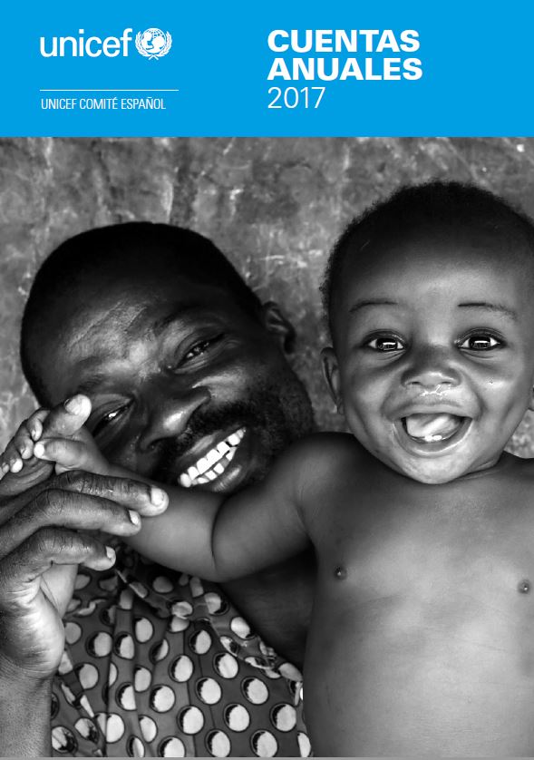 Portada Cuentas Anuales UNICEF 2017