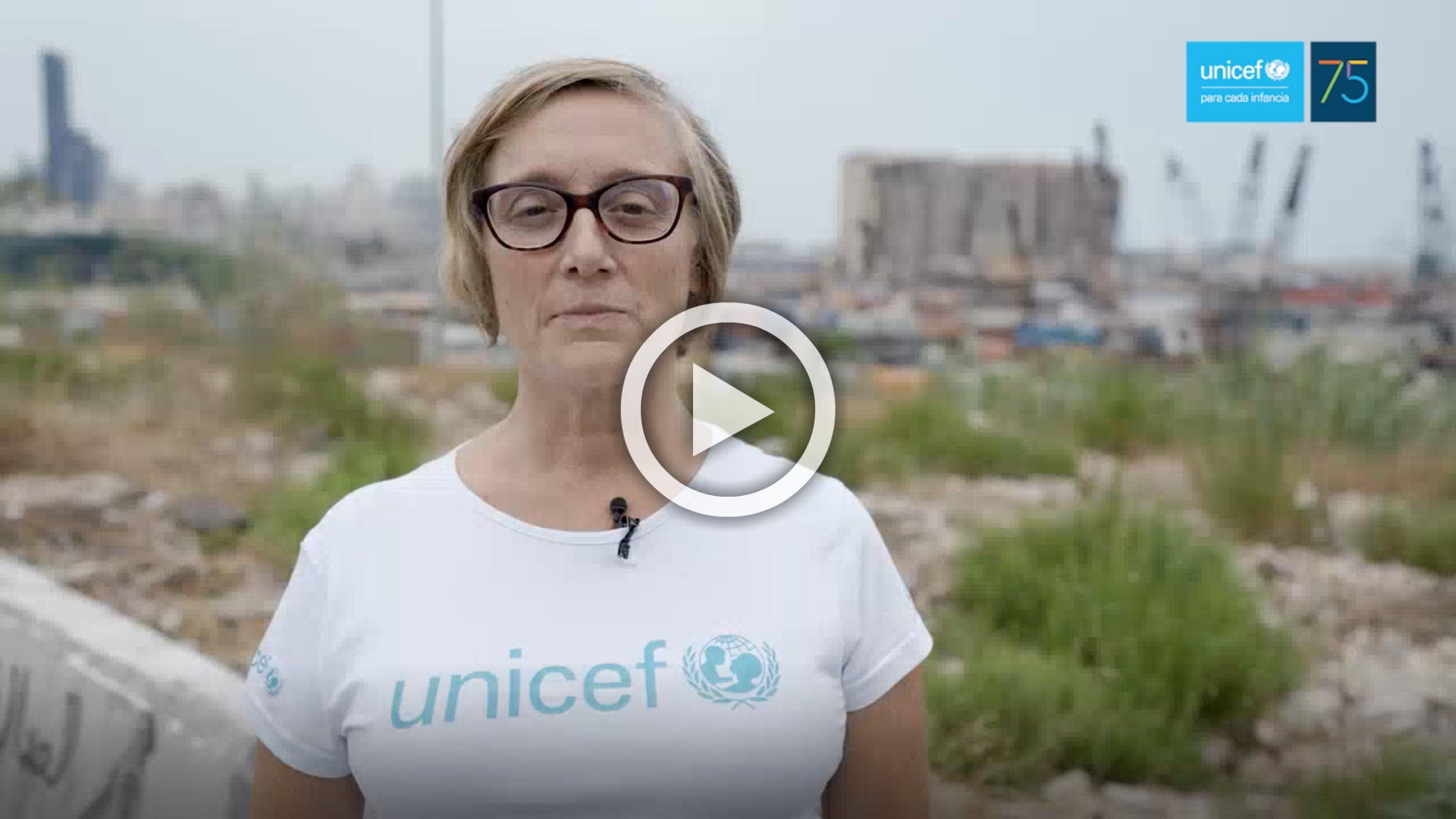 Raquel Fernández, jefa de comunicación de UNICEF Líbano