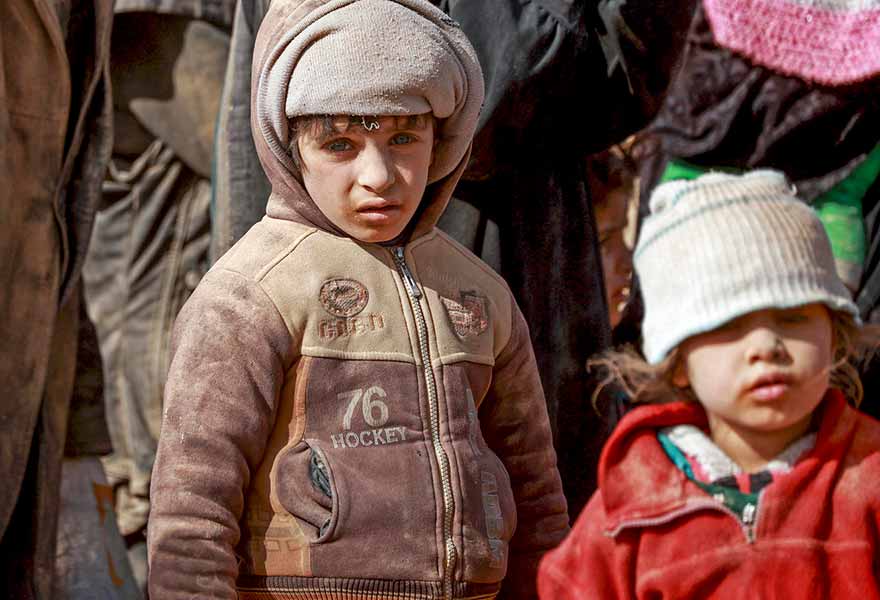 El convoy de Rukban vacuna a miles de niños sirios
