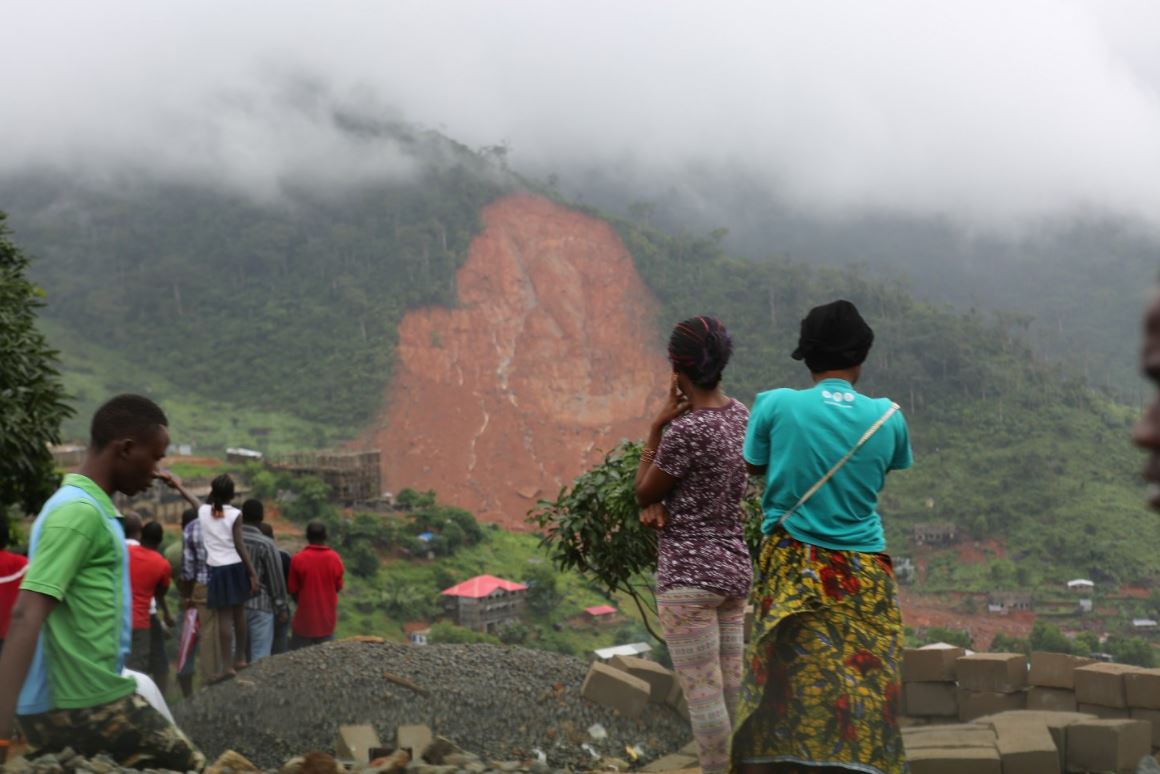 Inundaciones en Sierra Leona