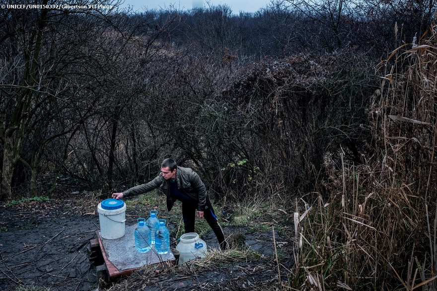 Ucrania: millones de personas están en riesgo de quedarse sin agua potable debido al aumento de la violencia