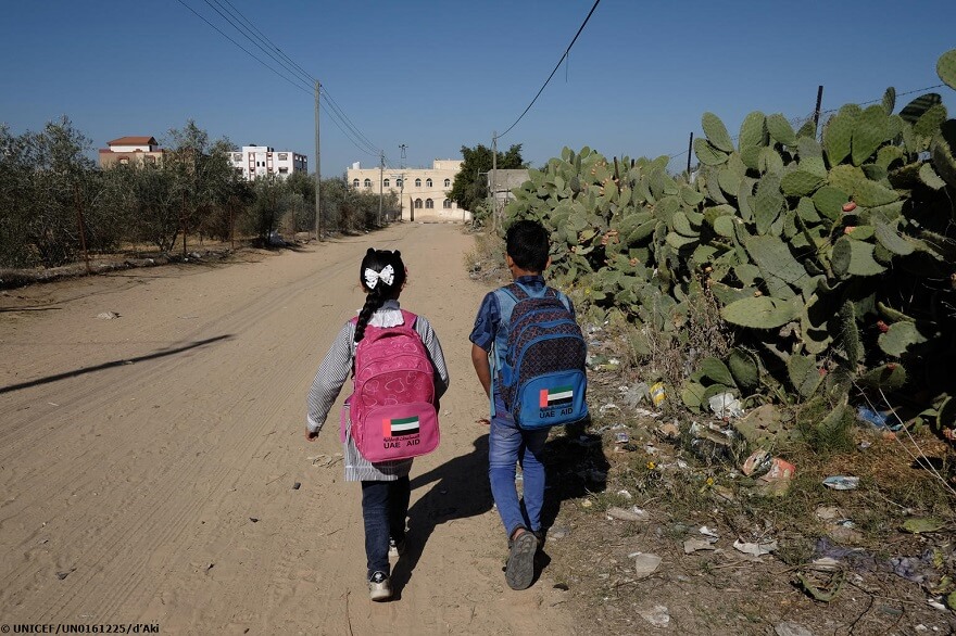 Franja de Gaza: más de 1.000 niños heridos desde el 30 de marzo