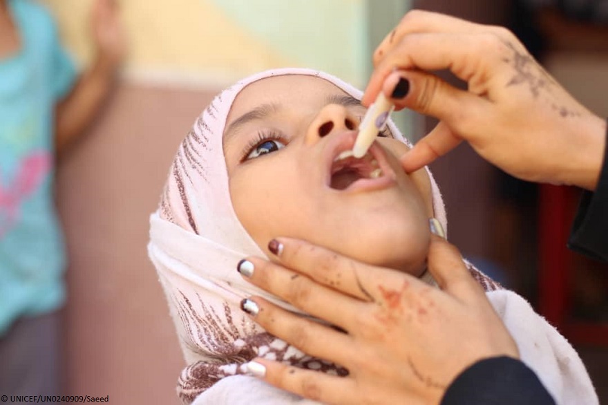 La OMS y UNICEF vacunan contra el cólera a más de 306.000 personas durante cuatro días de tregua