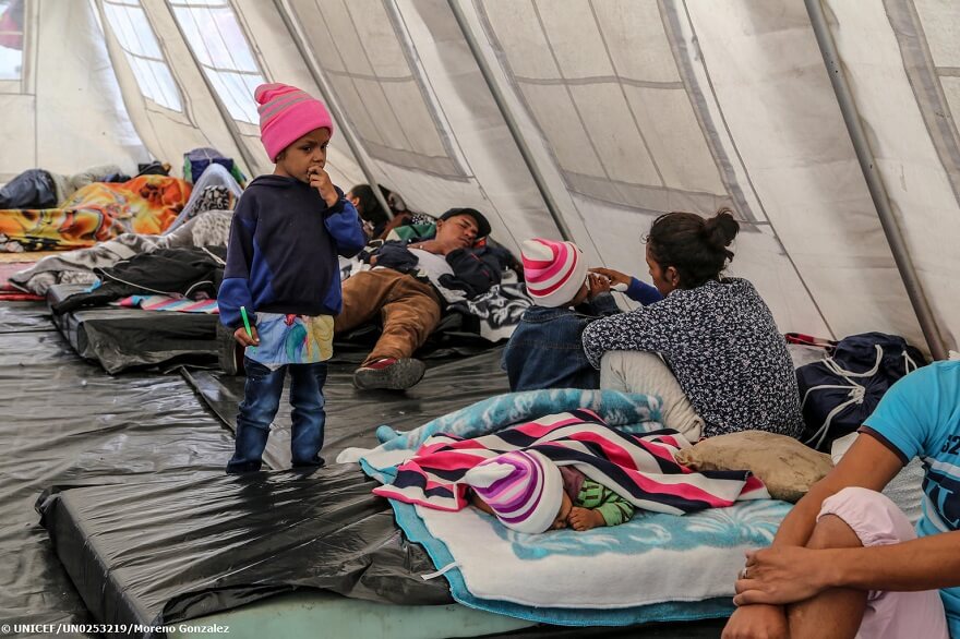 Crisis migratoria en Venezuela: 1,1 millones de niños necesitarán ayuda en la región durante 2019