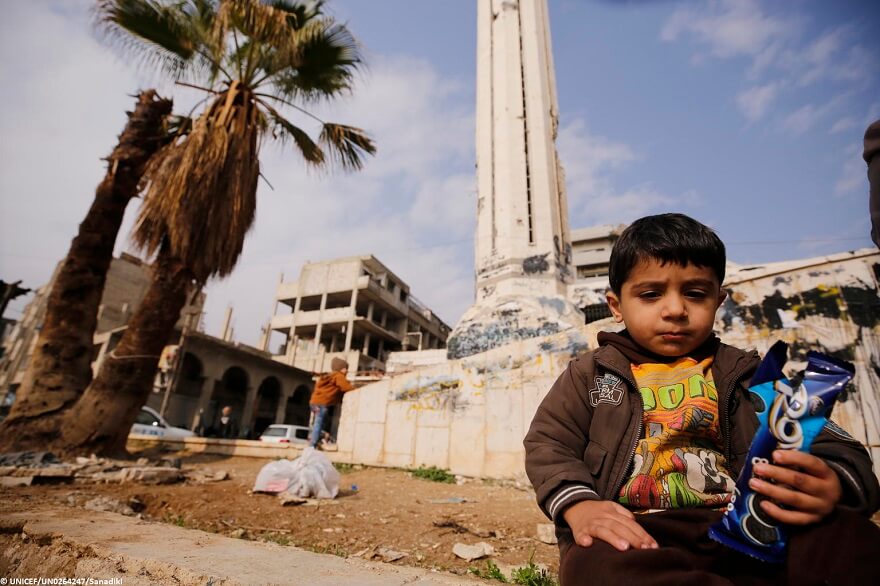 La mitad de los niños de Siria solo conocen la violencia