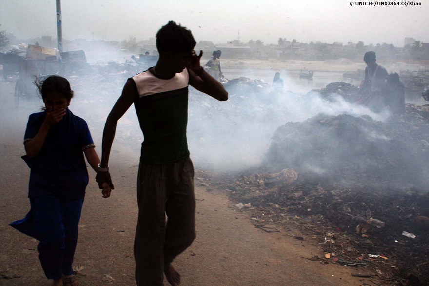 El cambio climático amenaza la vida y el futuro de más de 19 millones de niños en Bangladesh
