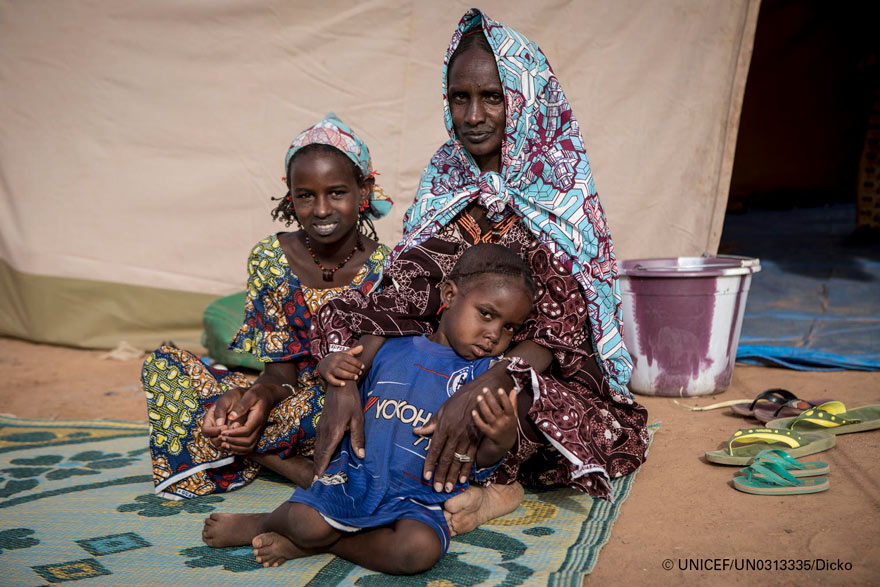 Casi 5 millones de niños necesitarán ayuda humanitaria este año en la zona central del Sahel 