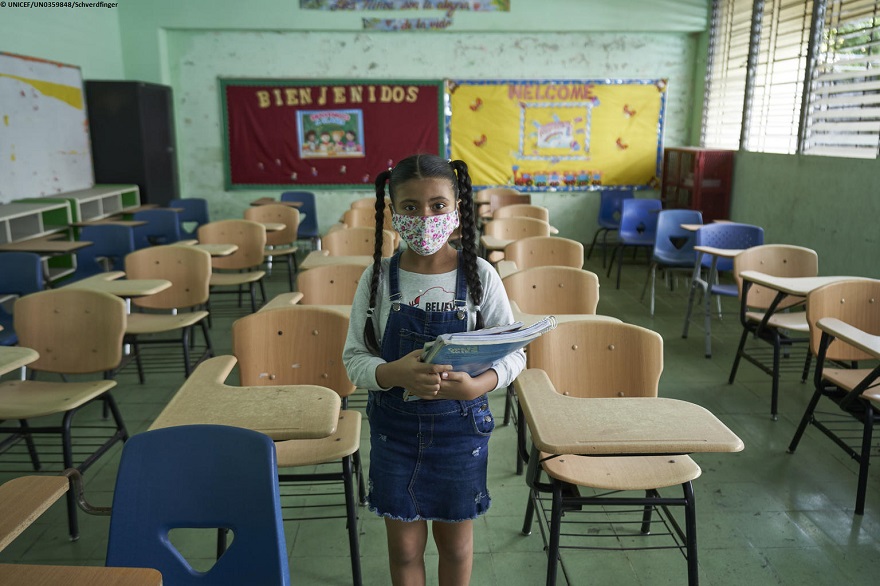 COVID-19: más del 97 por ciento de los estudiantes sigue sin regresar a las aulas en América Latina y el Caribe   