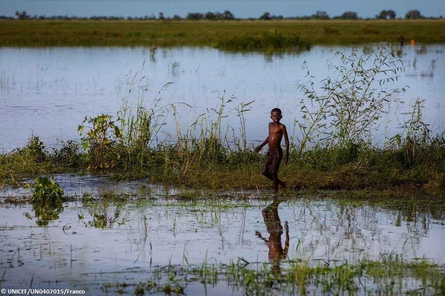 Mozambique: cerca de 90.000 niños necesitan asistencia humanitaria urgente tras el ciclón Eloise