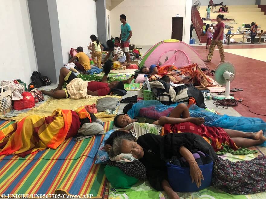 Filipinas: UNICEF en alerta por el tifón Rai/Odette