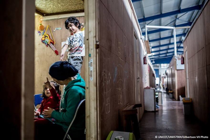 Las llegadas de niños refugiados y migrantes a las islas griegas aumentan más de un 30% en 2018