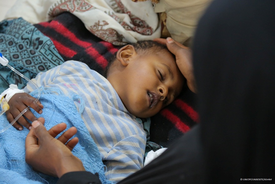 Brote de cólera en Yemen: más de 200.000 casos sospechosos