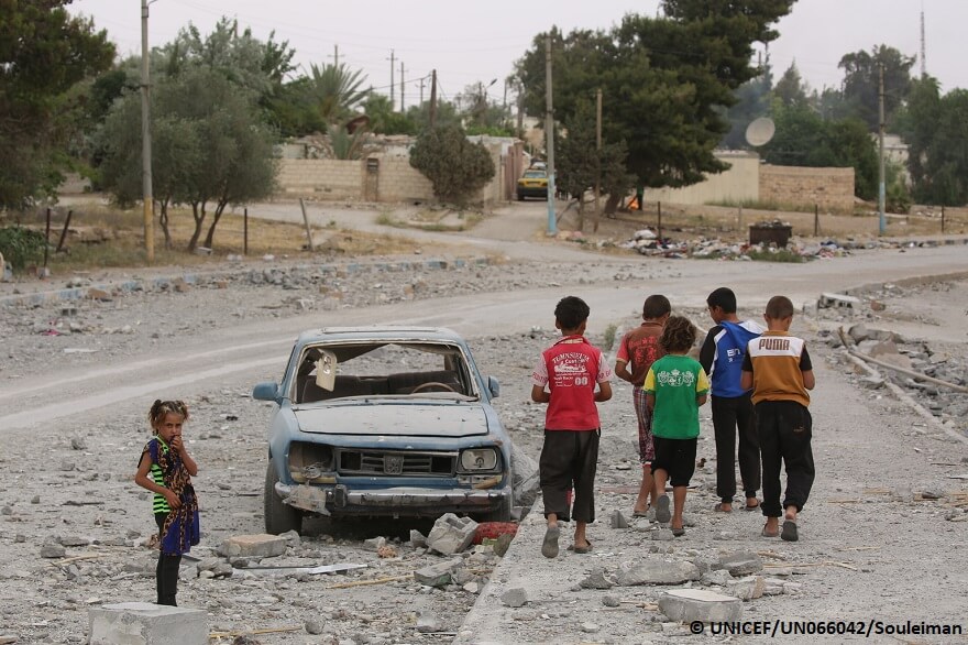 2017 fue el año en el que mataron a más niños desde que comenzó el conflicto en Siria 