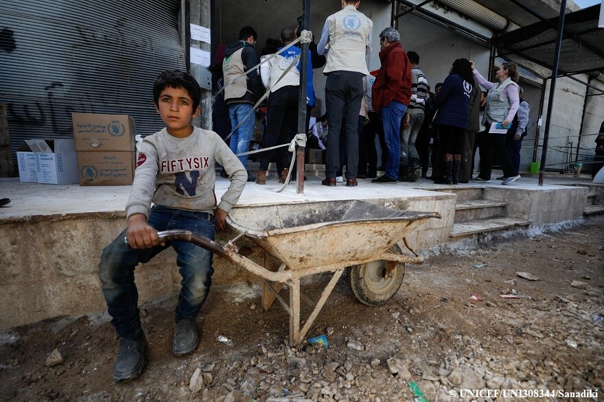 UNICEF y el Programa Mundial de Alimentos piden el fin de la guerra en Siria y la protección de los niños