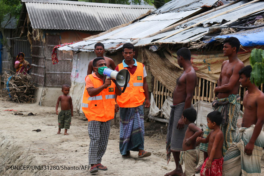 Al menos 19 millones de niños están en riesgo inminente al tocar tierra el ciclón Amphan en Bangladesh e India