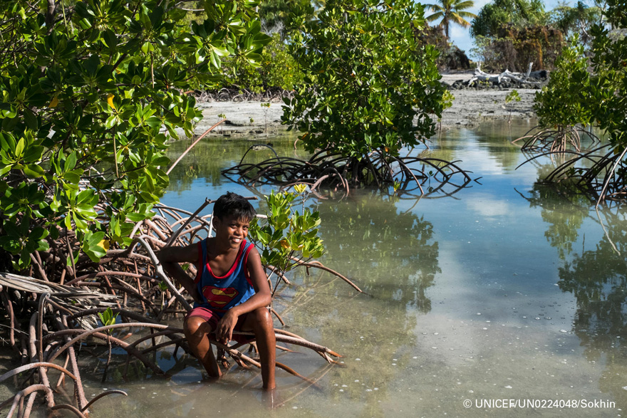 Los niños, entre los más vulnerables a los fenómenos climáticos extremos que están ocurriendo en todo el mundo