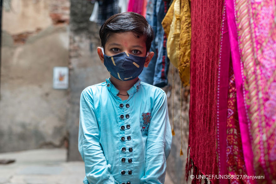 UNICEF pide evitar una generación perdida a medida que la COVID-19 amenaza con causar daños irreversibles a la educación, la nutrición y el bienestar de los niños