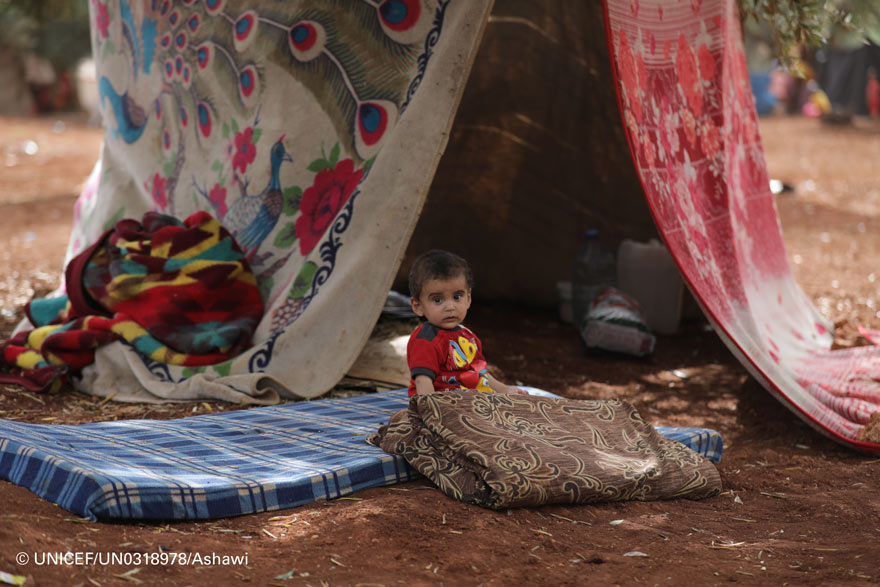 Los niños se llevan la peor parte de la creciente violencia en el noroeste de Siria