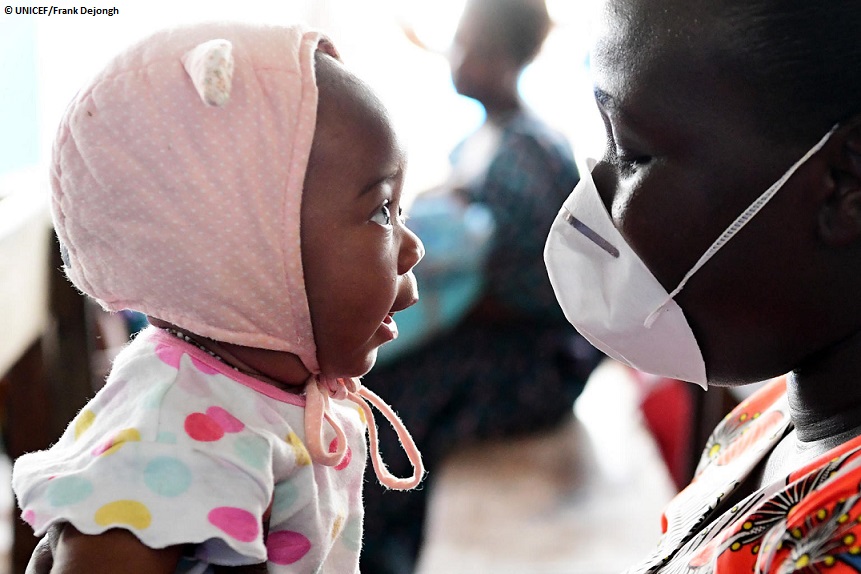 UNICEF coronavirus acción en el mundo